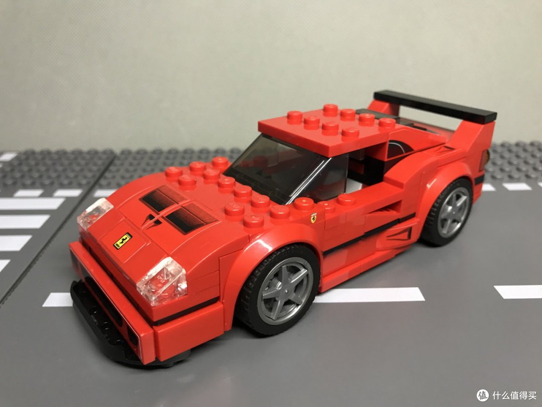 百元小跑车：LEGO 乐高 赛车系列 75890 法拉利F40 Competizione