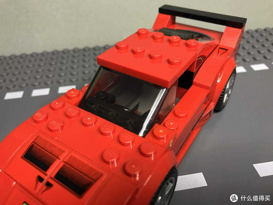 百元小跑车：LEGO 乐高 赛车系列 75890 法拉利F40 Competizione