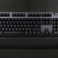 华硕 TUF GAMING 电竞特工 K7 RGB机械键盘使用体验(腕托|光轴|灯光)