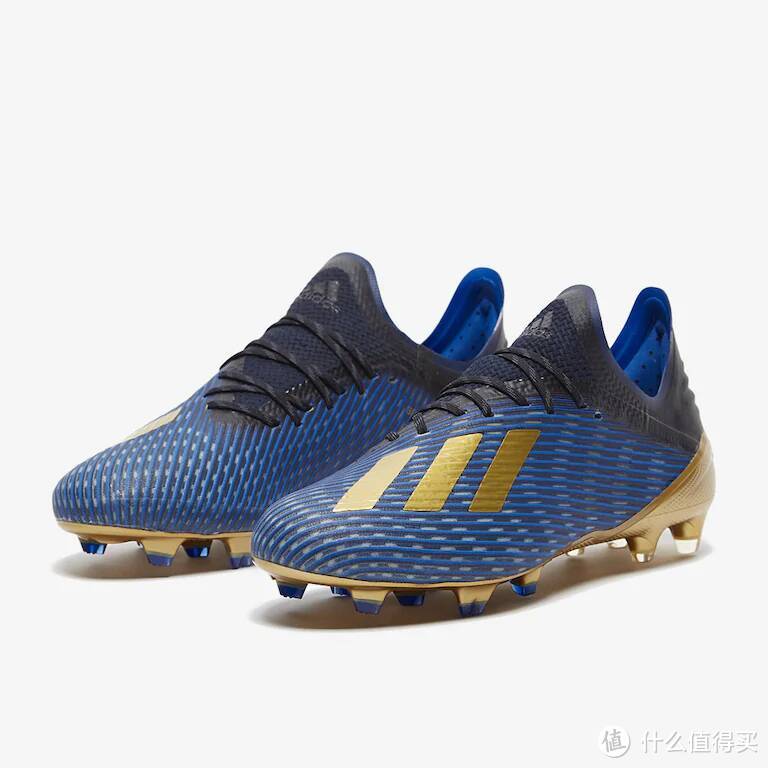 adidas 阿迪达斯 推出全新配色版 X 19+ 与 X 19.1 足球鞋，黑金荣耀惹人眼