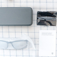 米家防蓝光护目镜Pro外观展示(材质|颜色|鼻托|镜框|镜腿)
