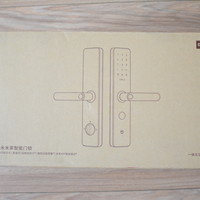 小米指纹锁外观展示(面板|电池|按键)