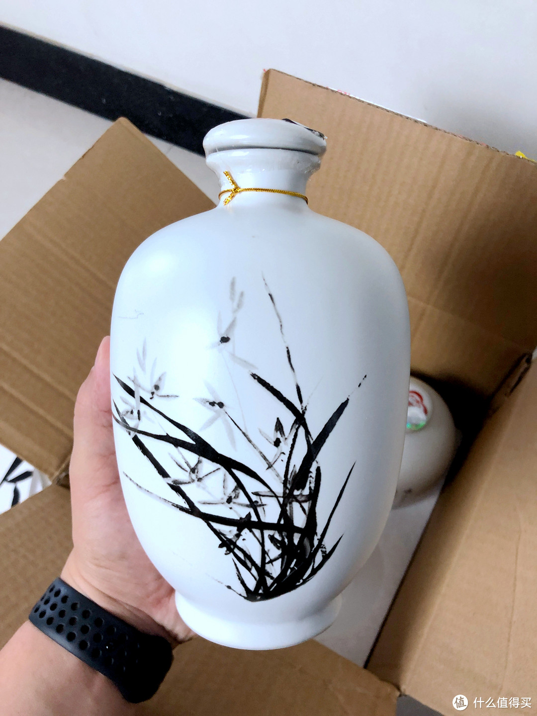 雅而香-汾酒 梅兰竹菊四君子 53度白酒 1000ml*4 开箱简评