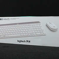 罗技 MK470 键鼠套装外观展示(接收器|配色|按键|键程|盖子)