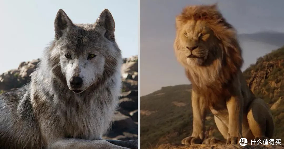 △ 《神奇动物》（左）与《狮子王》（右）剧照