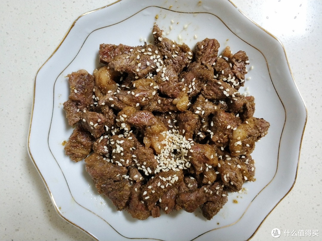 孜然牛肉粒