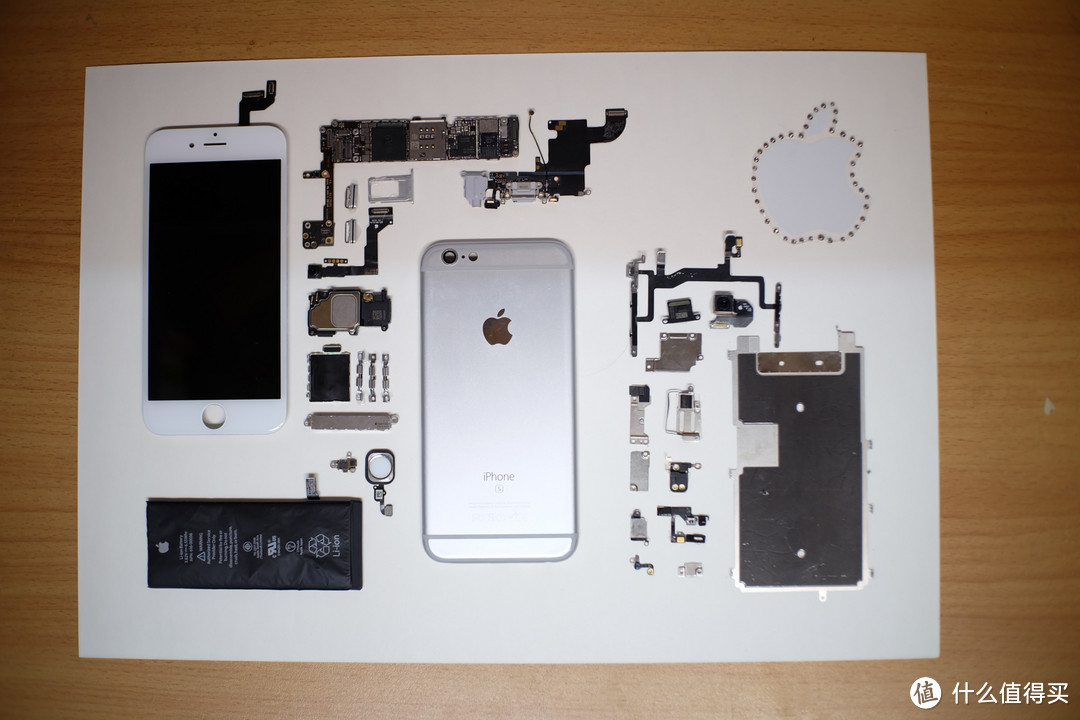 为艺术献身 Iphone 6s 拆解装裱 Iphone 什么值得买
