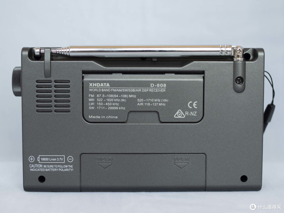 海淘收音机XHDATA D-808开箱简评