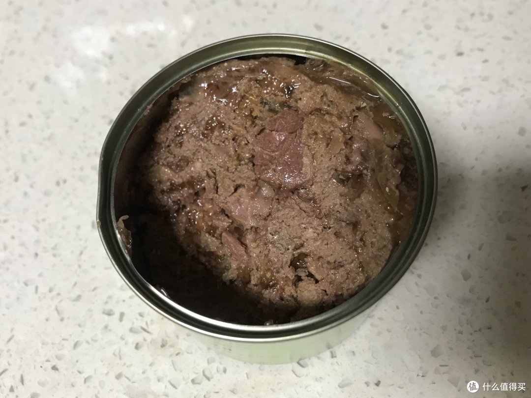 这一罐的感觉就是内脏比较多,颜色偏黄