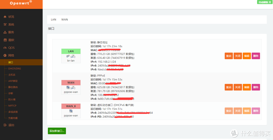 关于软路由ipv6与外网访问的那些事（一）