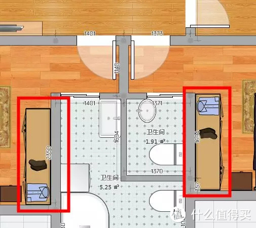 户型改造实例：卫生间三分离+卧室提升私密性，20张图手把手讲透！小白砸墙必修课！