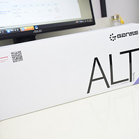 GANSS ALT 71机械键盘外观展示(边框|方向键|背面|铭牌|轴体)