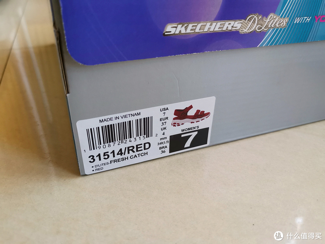 Skechers斯凯奇Dlites 厚底增高凉鞋迟到的晒单