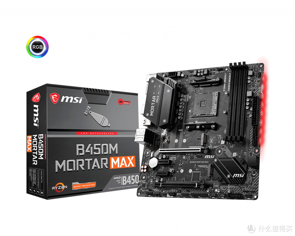 终于完美支持Ryzen 3000：msi 微星 发布 四款B450 MAX主板