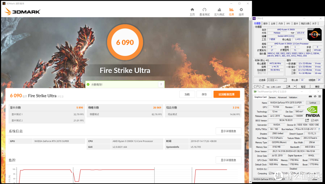 AMD新旗舰R9 3900X与RTX2070 Super能擦出什么火花？