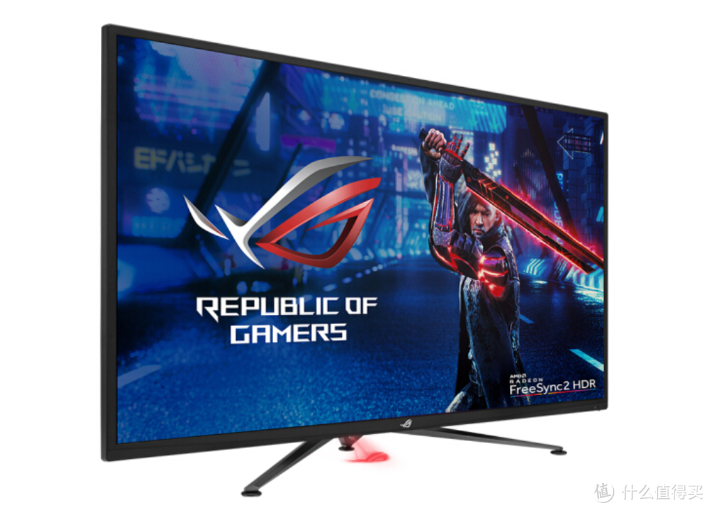 43英寸大屏畅玩：ASUS 华硕 正式推出 ROG Strix XG438Q 电竞屏