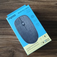 雷柏M200PLUS鼠标外观展示(电池|造型|颜色)