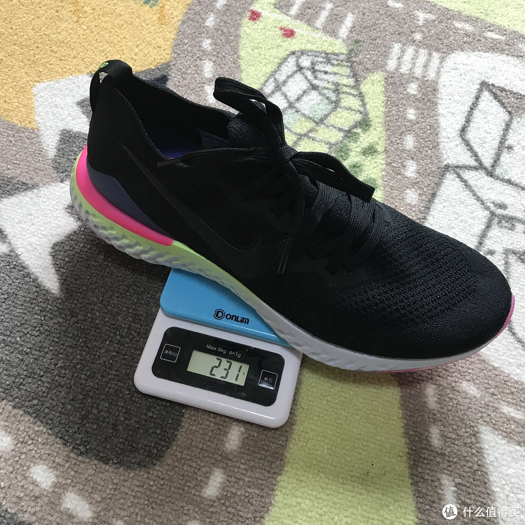 亮骚中底！NIKE EPIC REACT FLYKNIT 2 跑步鞋