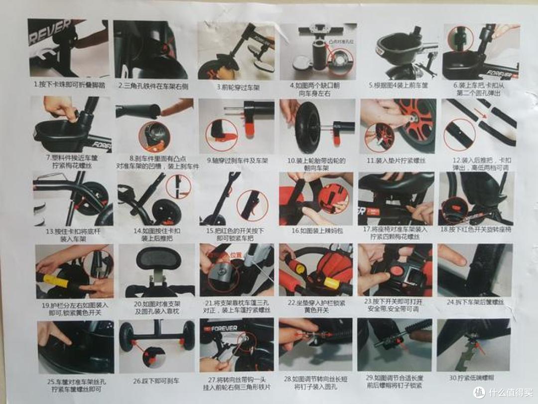 买的是上海永久牌的儿童三轮车,老牌子了.