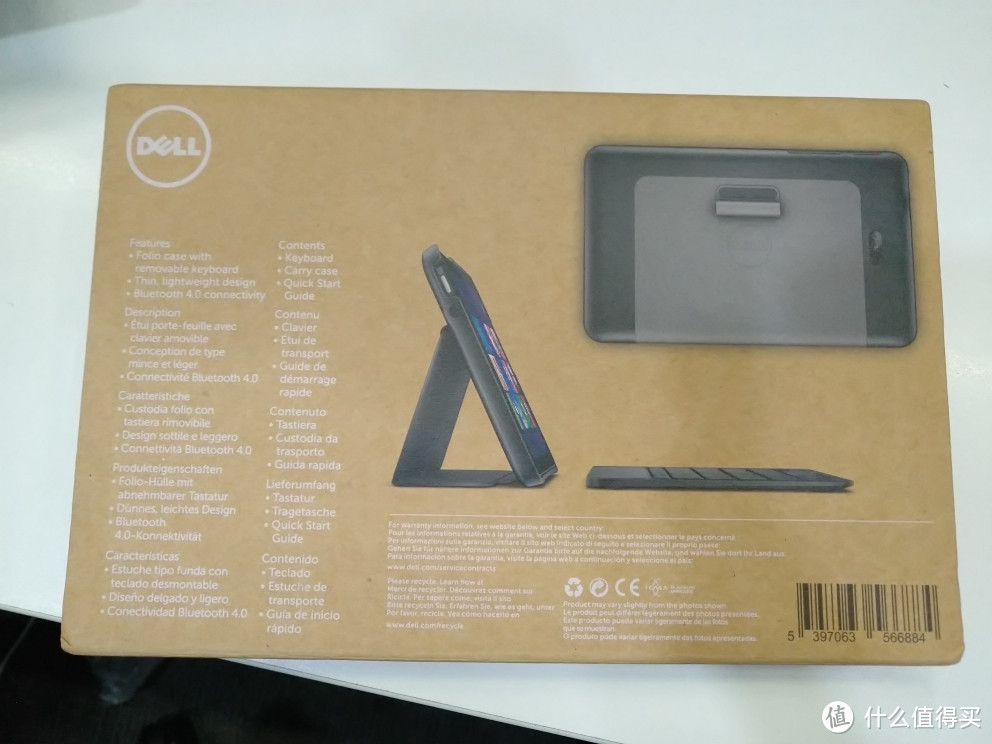 2019年的Dell Venue 8 Pro升级Win10及配原装键盘