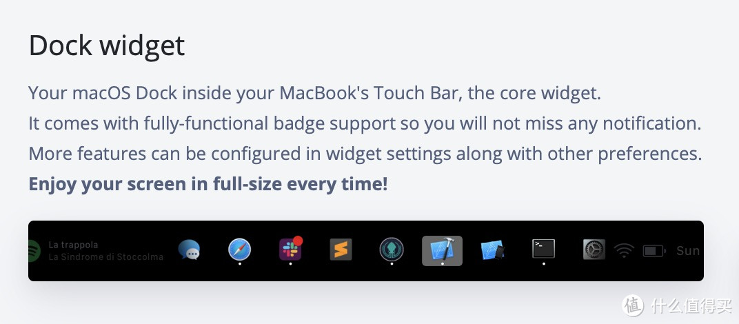 觉得MBP上的Touch Bar没用？这款叫做Pock的软件可以充分利用触控栏