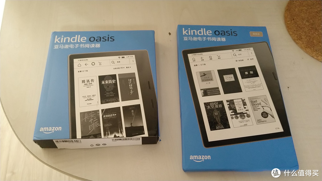 关于kindle的使用历程及新老款kindle oasis对比