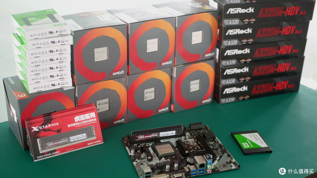 一口气装了8台电脑,AMD2000元内的办公利器