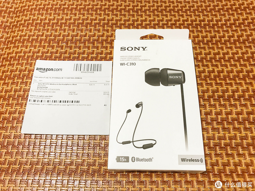 SONY 索尼平价颈挂WI-C310 无线蓝牙耳机 开箱