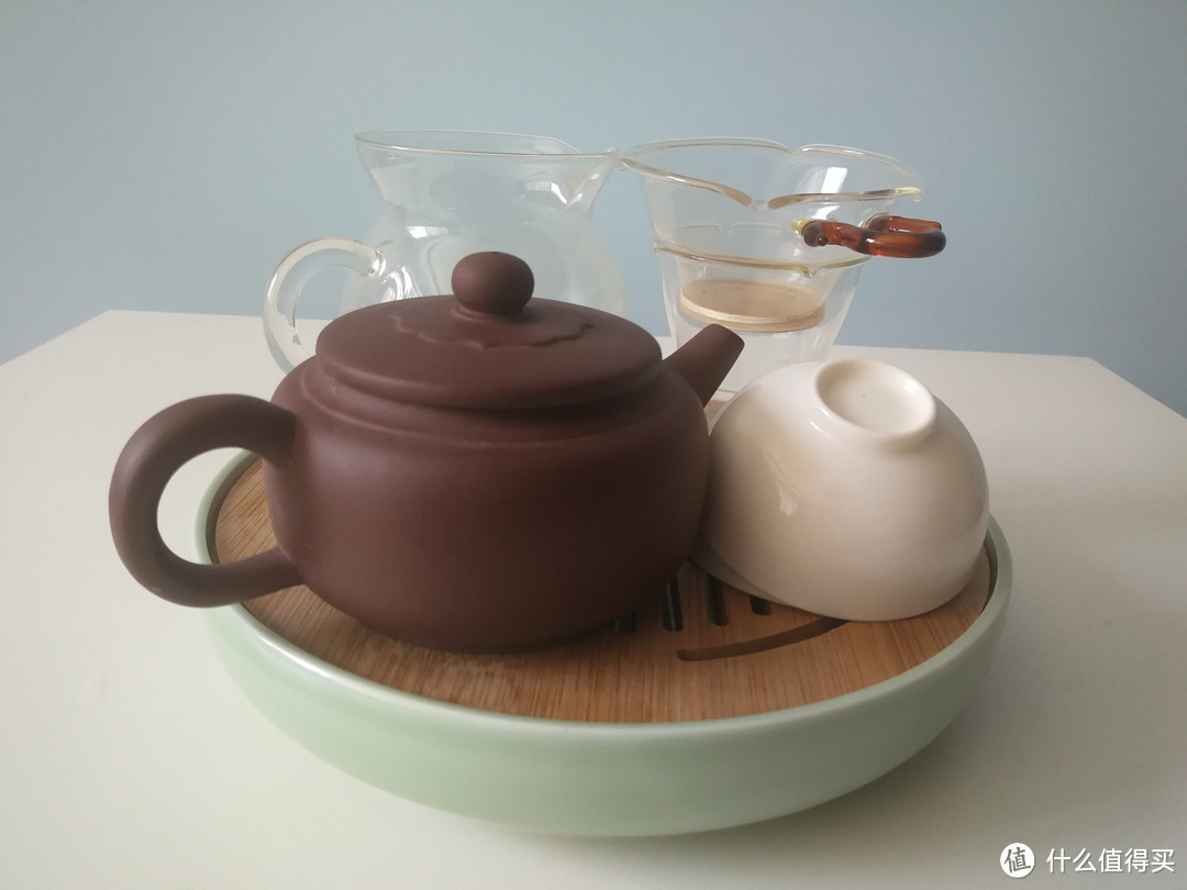 阿望的那些茶具：东菱DL-KF200煮茶机、三才杯、紫砂壶