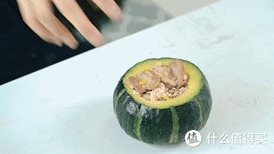 换季必备的蒸南瓜饭,不想洗碗就做它!