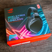 ROG Strix Fusion Wireless无线游戏耳机开箱展示(耳垫|头梁|数据线)