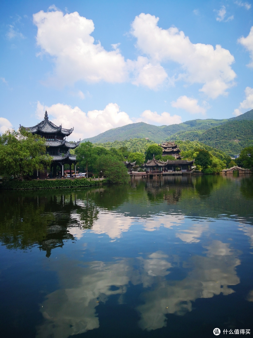 实际拍摄的东湖实景