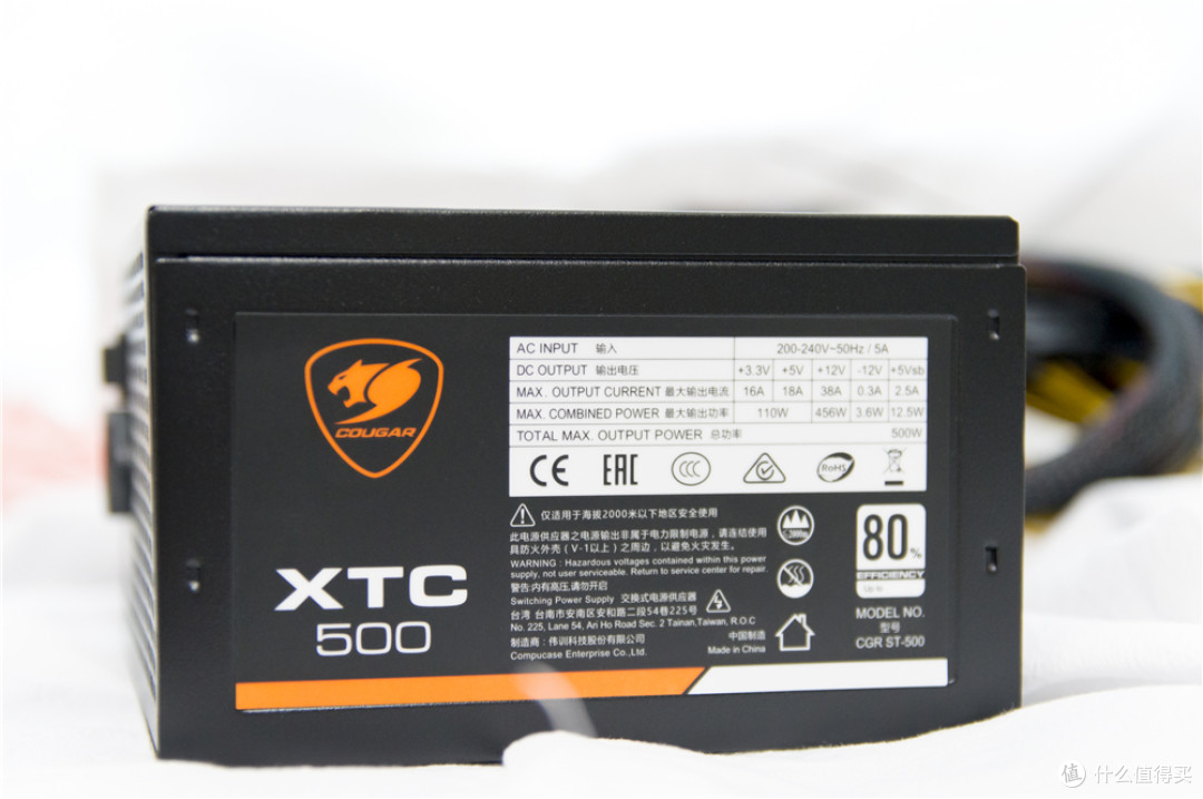 首拆?80Plus入门新选——骨伽XTC500电源体验