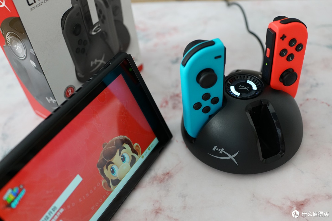 Switch的好伴侣——HyperX十字星充电底座体验分享