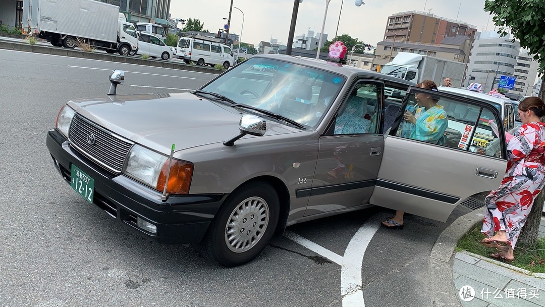 乘坐出租车　拍摄地点：京都