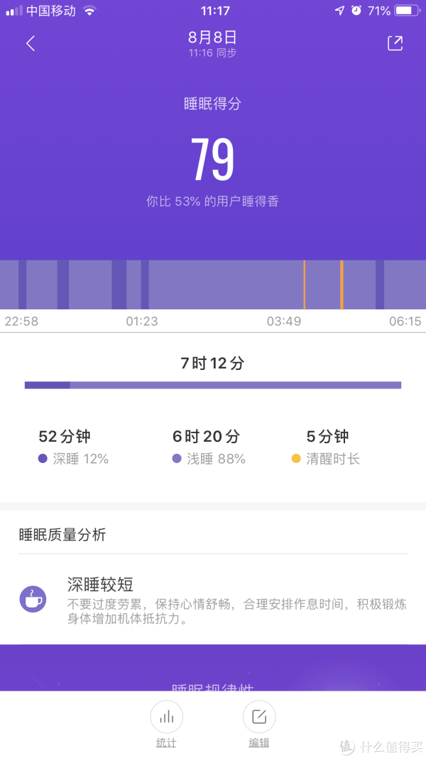 睡眠监测功能