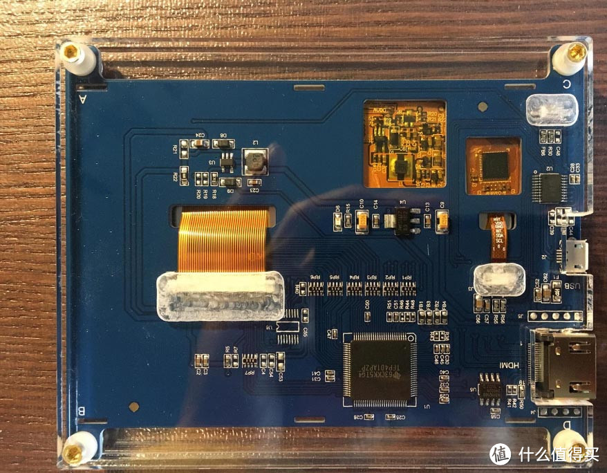 树莓派 AIDA64 5寸显示液晶屏自制亚克力外壳