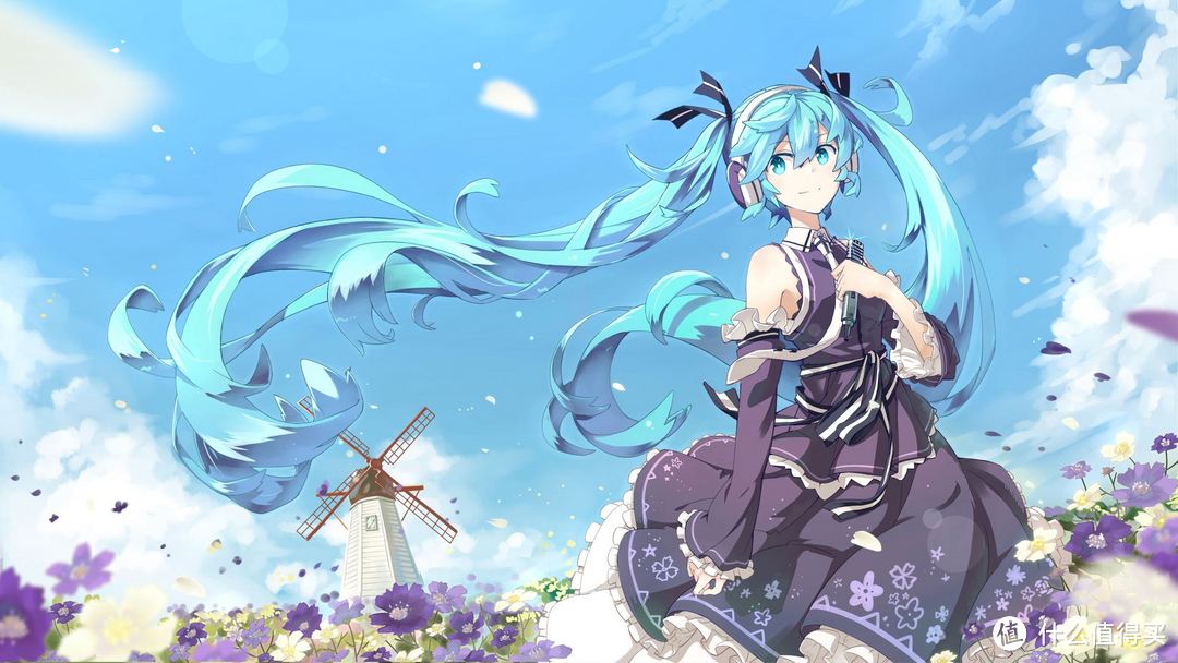 一键一妹一黑丝—“初音未来”热升华键帽展示体验