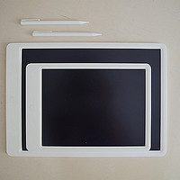 小米米家液晶小黑板外观展示(手写板|锁定键|电池仓)