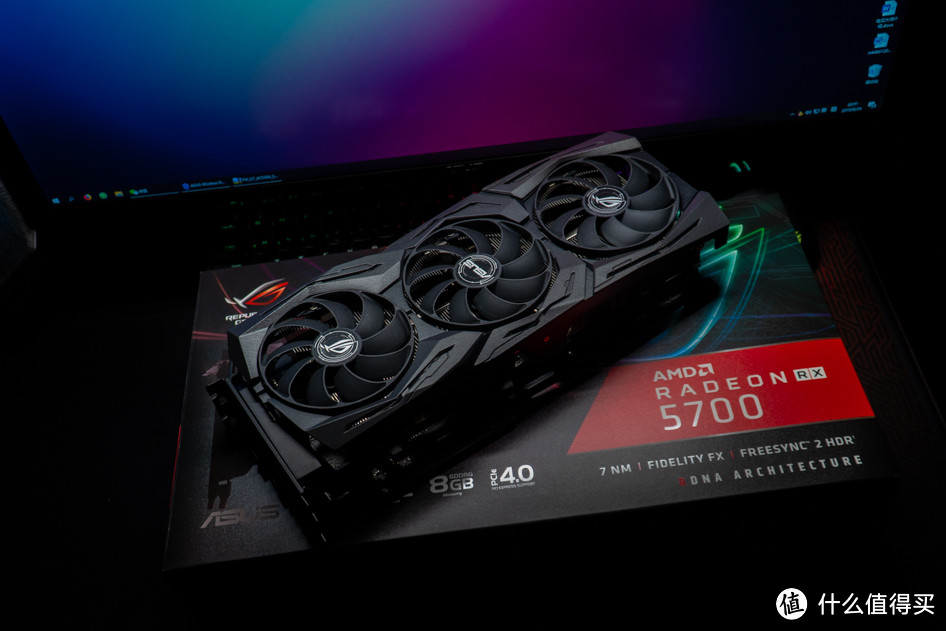 你要的三风扇，倒是买啊！玩家国度 Strix RX5700 O8G Gaming 开箱简测