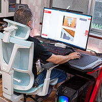 达宝利D6人体工学网布椅场景体验(游戏|优势|改进)