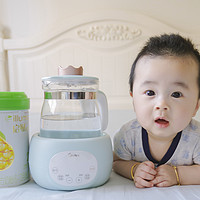 调奶、温奶省心省力，宝宝长大还能化身烧水壶和炖盅，N合一美的皇冠Plus调奶器试用点评