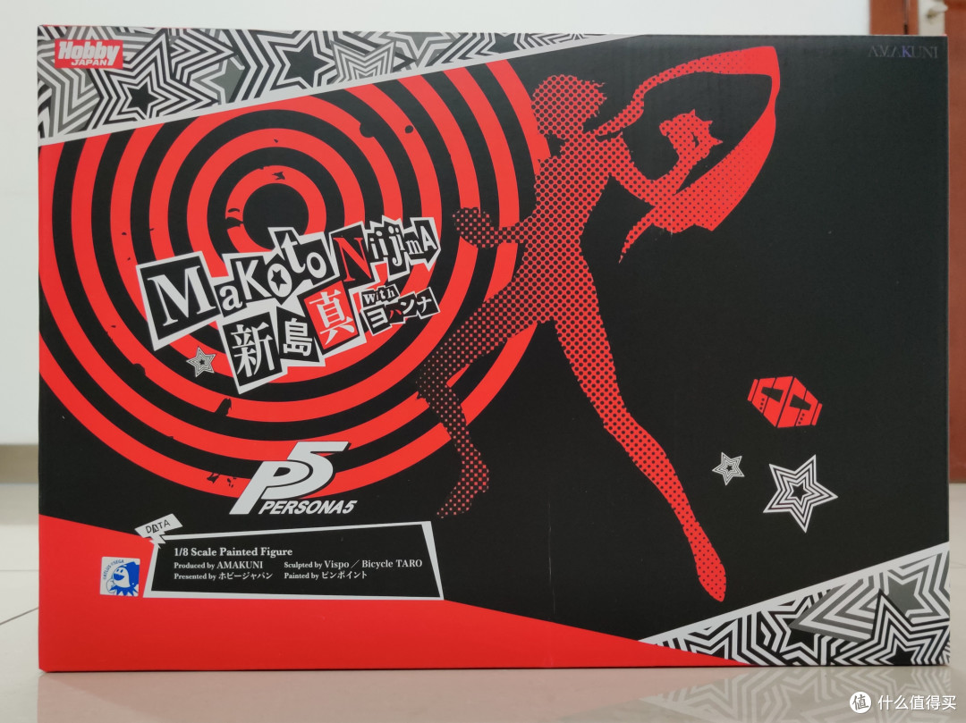 买摩托送妹子——Persona5 新岛真手办开箱