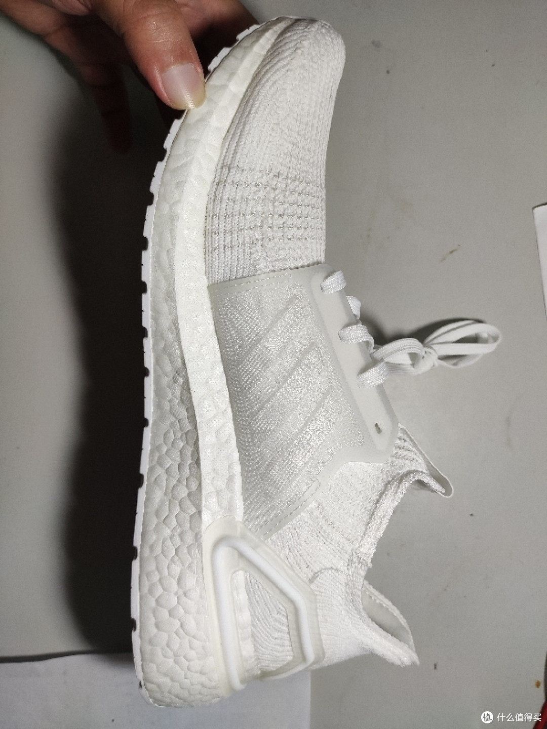 超值晒单:不到300的ultraboost 19 纯白款首晒