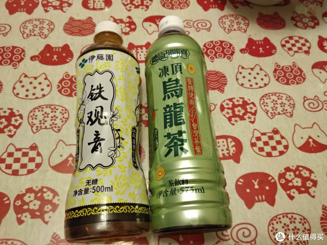 台系vs日系，京东采购，两种无糖乌龙茶饮对比试饮总结