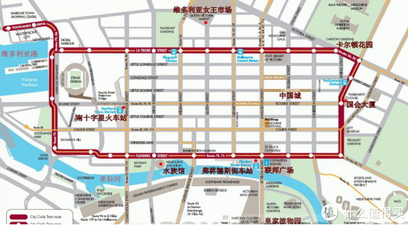 发现澳洲 篇四:墨尔本市内交通指南(电车tram 火