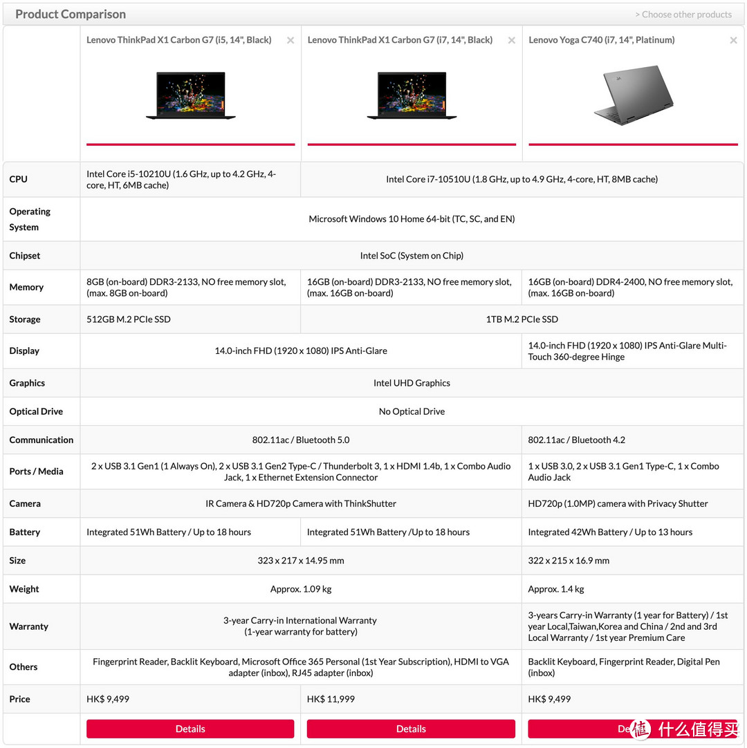 ▲ 搭配 Comet Lake 的ThinkPad X1 Carbon也要上市了。