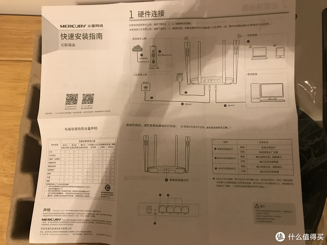 MERCURY 水星网络 D196G 狮子店实付92.05到手