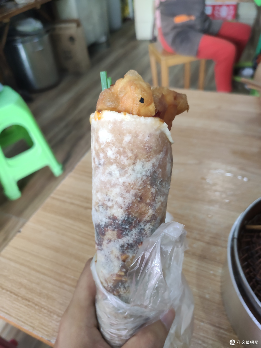 油条包饼
