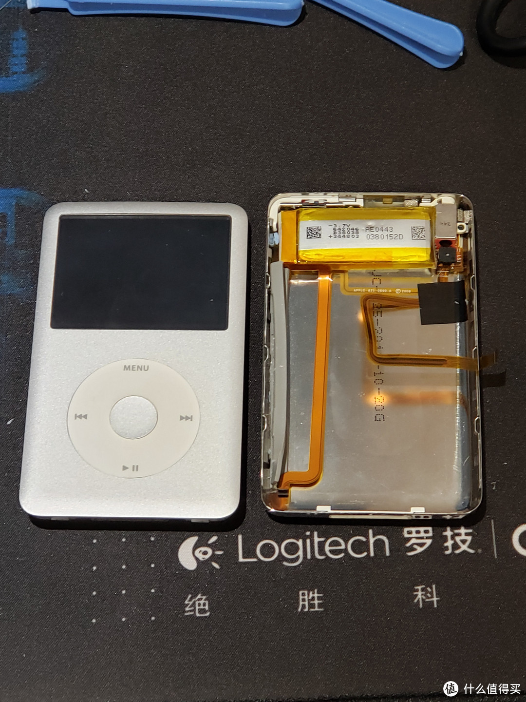 为情怀折腾 ipod classic 换tf卡 （无损拆机篇）